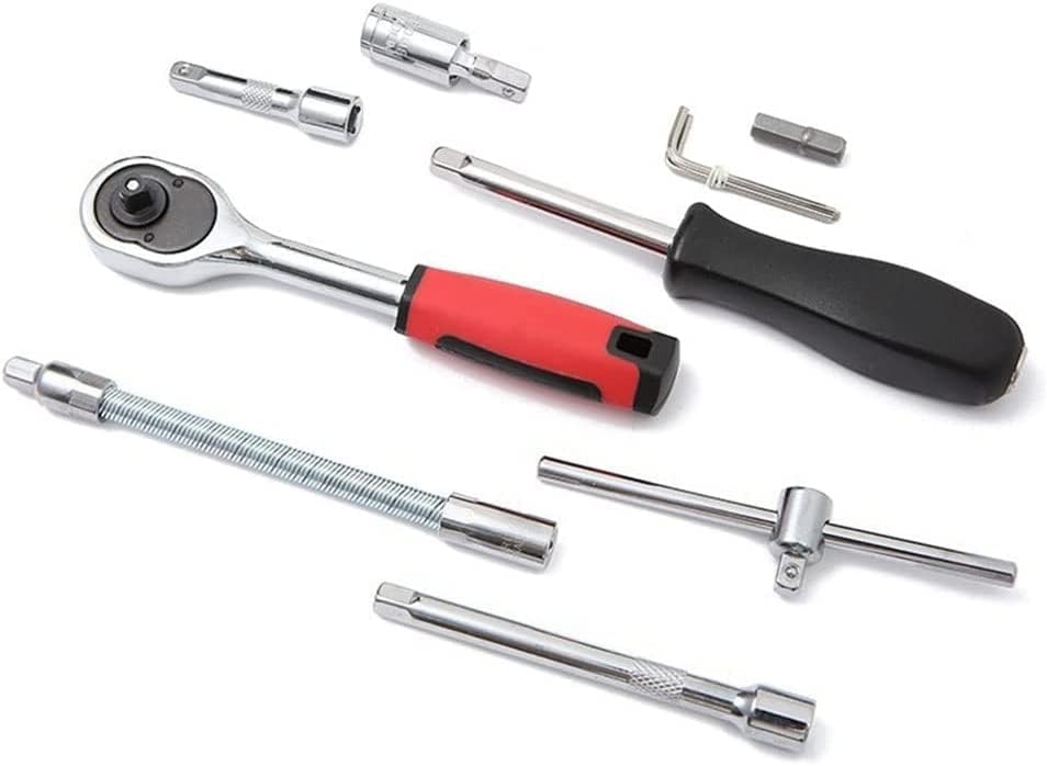 KIT DE HERRAMIENTAS-DADOS DE 46 PZ