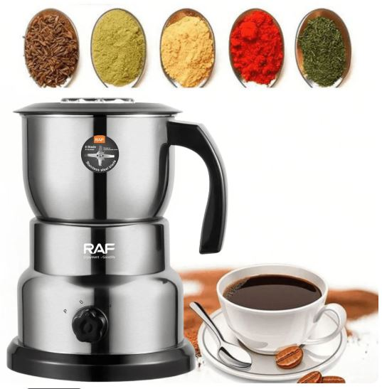 MOLINILLO ELECTRICO DE CAFE Y GRANOS DE 600ML
