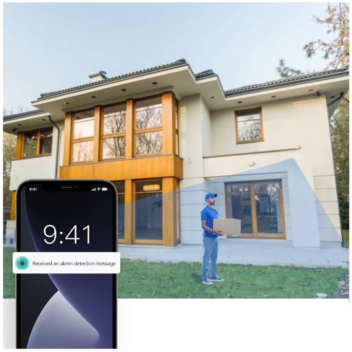 CAMARA DE SEGURIDAD CON PANEL SOLAR+ MICRO SD DE 64 GB