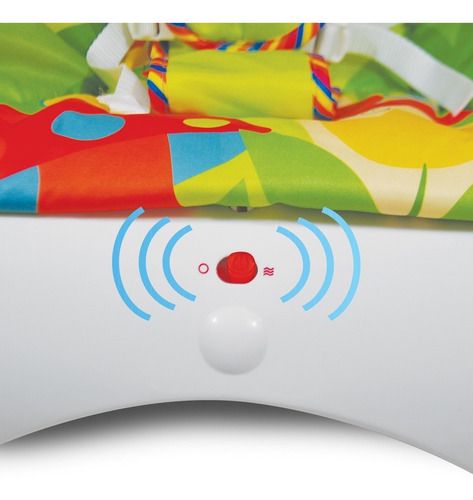 SILLA DESCANSO ACOLCHADA PARA BEBÉS CON VIBRACIÓN Y SONIDO