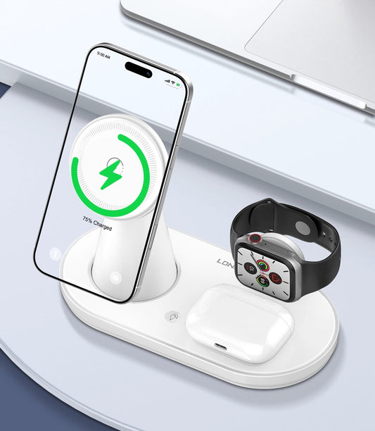 CARGADOR MULTIFUNCIONAL 3 EN 1 CON MAGSAFE