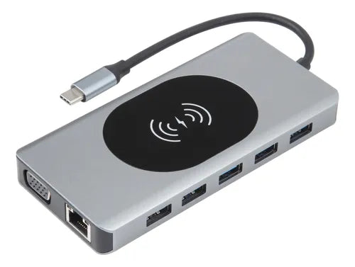 ADAPTADOR USB C - HUB UPGROW 13 EN 1