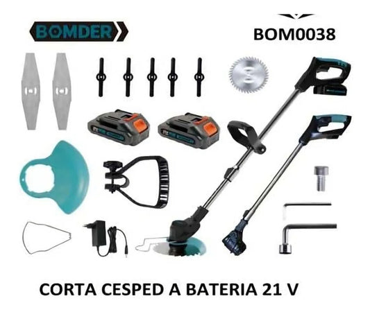 MAQUINA CORTA CESPED A  BATERIA SUPER POTENTE