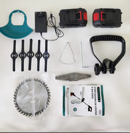 MAQUINA CORTA CESPED A  BATERIA SUPER POTENTE