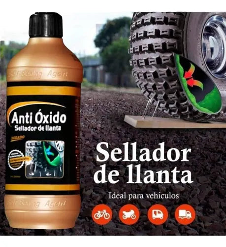 SELLADOR ANTIPICHAZO PARA LLANTAS DE 500 ML