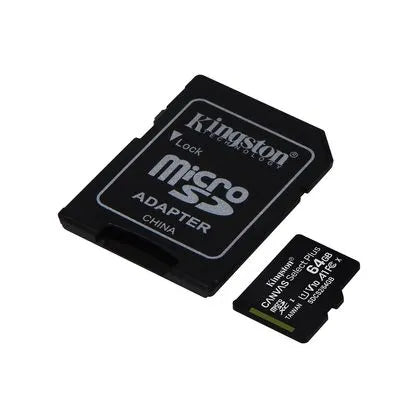 CAMARA DE SEGURIDAD CON VISION NOCTURA + TARJETA MICRO SD DE 64 GB