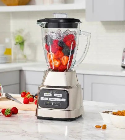 LICUADORA DE 600W CON VASO DE VIDRIO DE 1.25L